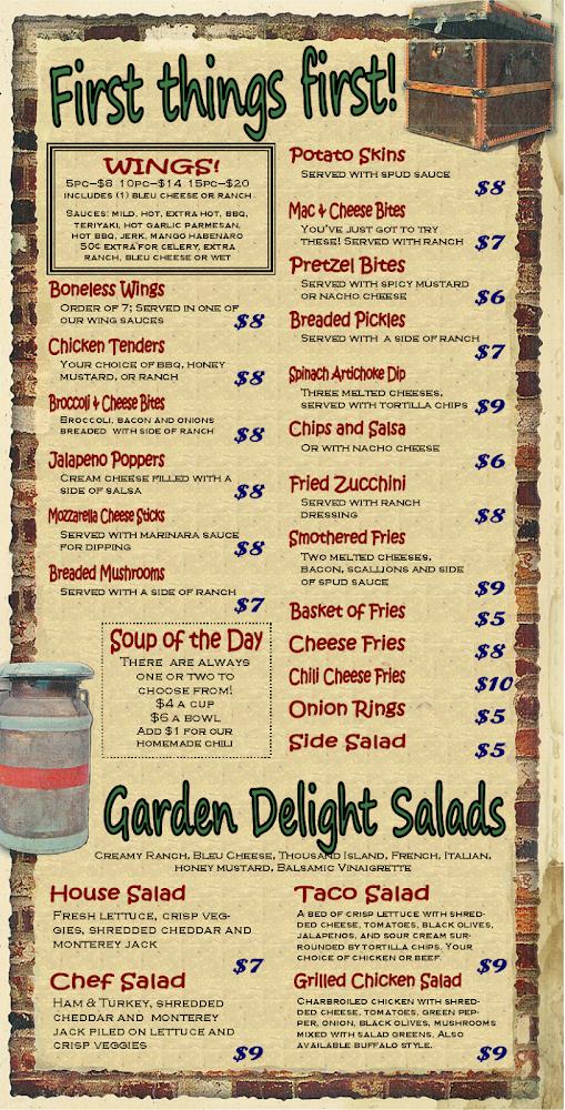 Arlin's Bar & Garden Wings (10pc)